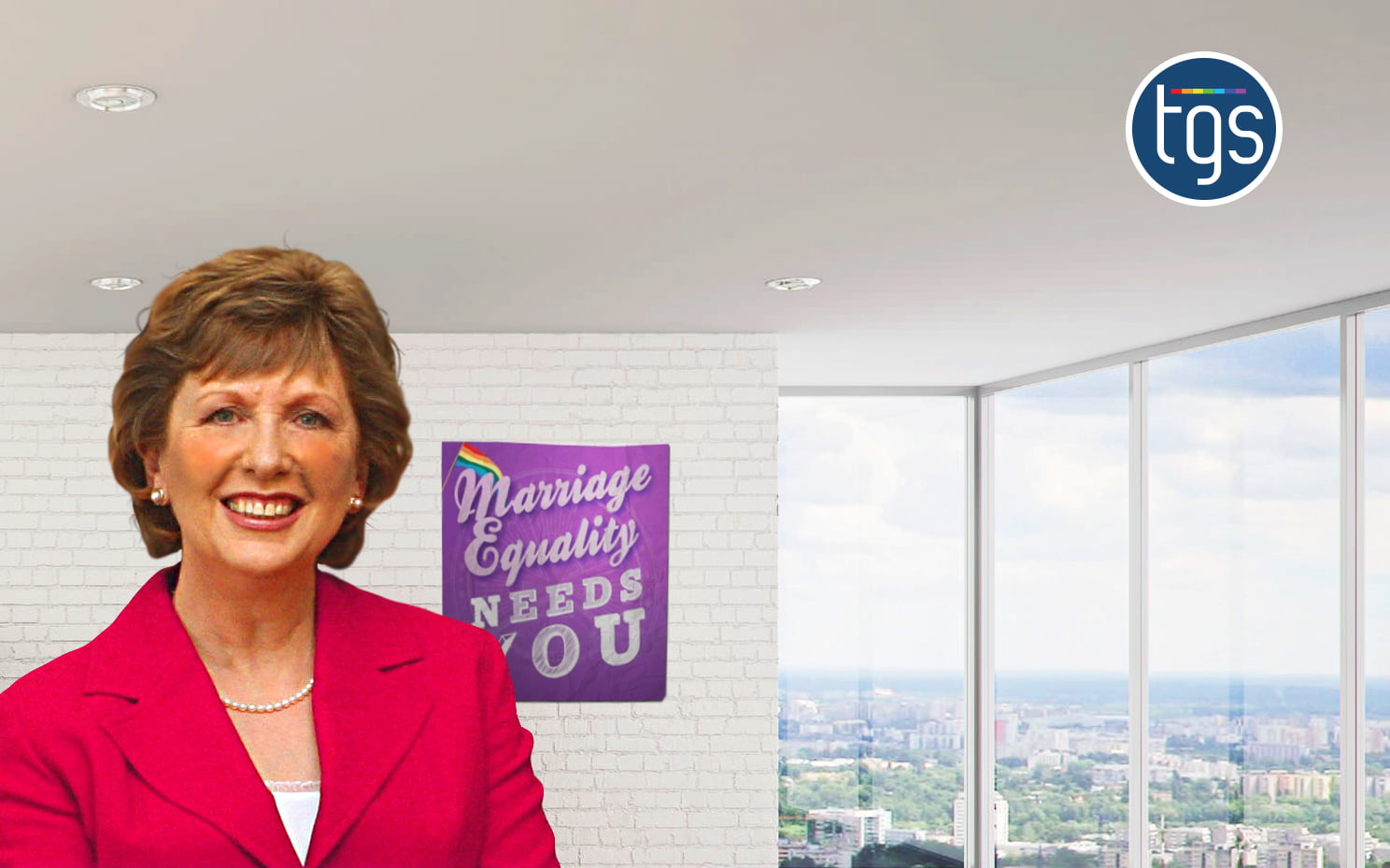 Former Irish President Mary McAleese: marriage equality is a “human rights issue”