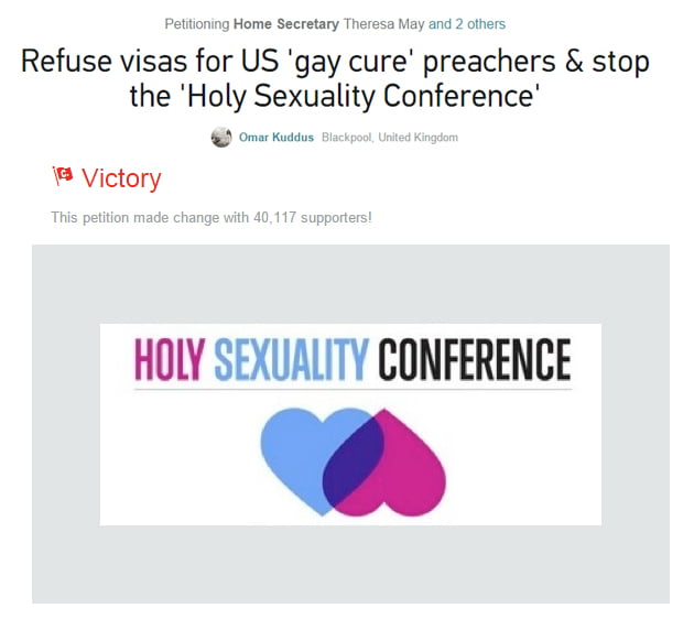 refuse visas for american gay cure therapists