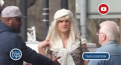 Video: Transvestite Social Experiment. What would you do?