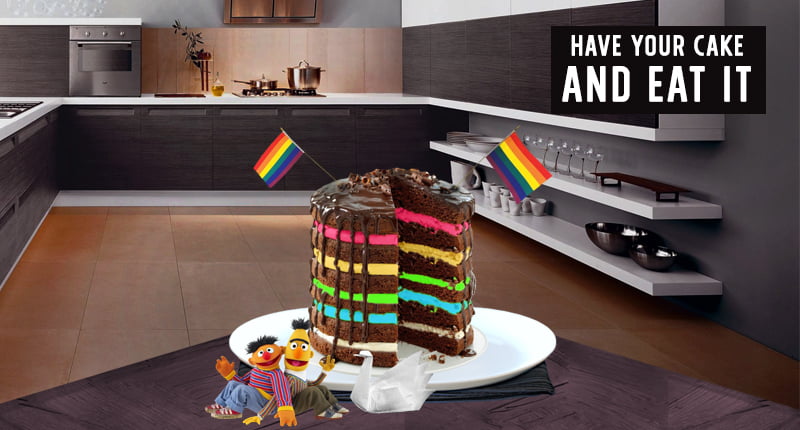 Have your cake AND eat it! Gay Cake Row: "This is direct discrimination for which there can be no justification."