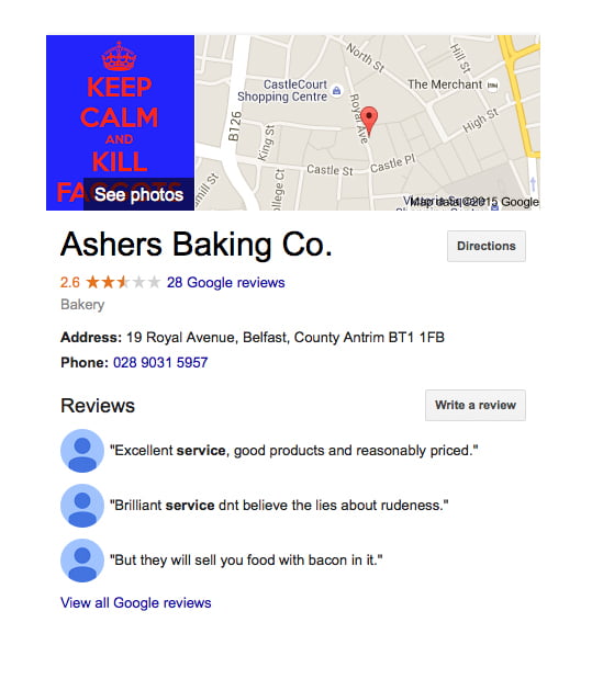 ashers bakery