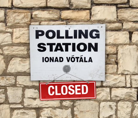 polling station closed ireland marriage referendum