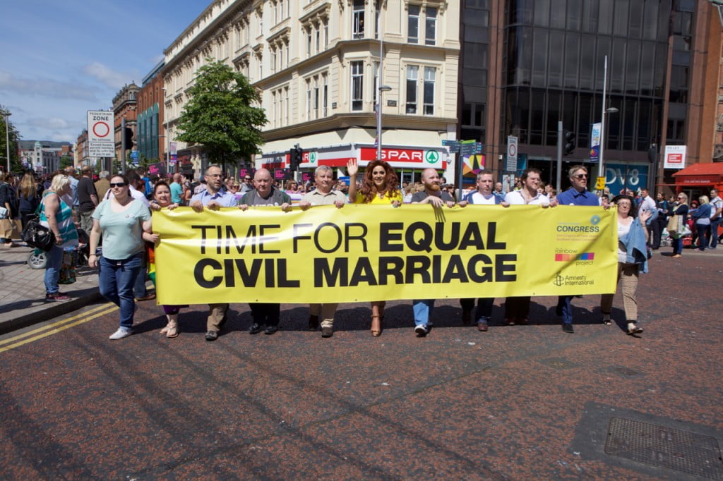 Marriage Equality March and Rally - Belfast City Centre (June 2015)